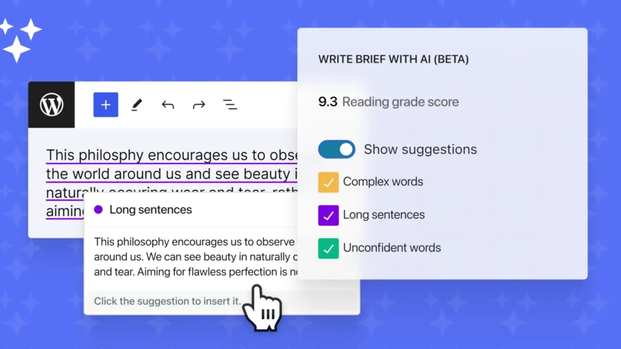 Write Brief with AI: Automattic lança ferramenta de IA para WordPress